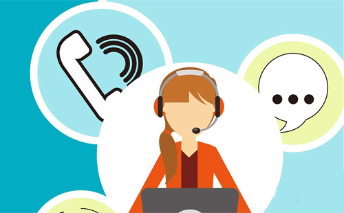 400电话呼叫中心素材图